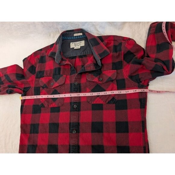 Penguin by Munsingwear Heritage slimfit buffalo plaid, red black sz small B14 - Picture 8 of 8